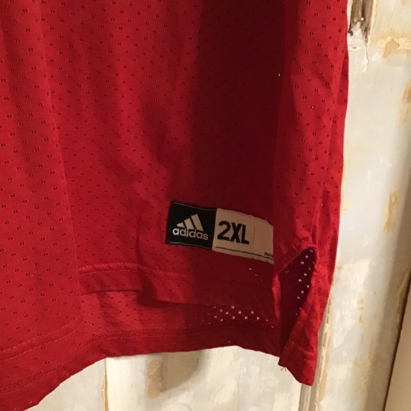 Adidas Wisconsin Badgers unisex jersey Sz 2XL - Picture 2 of 9